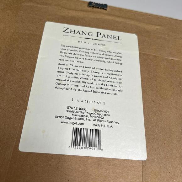 Set of 2 Framed Floral Wall Art Prints – Albena Hristova & B.J. Zhang – 2001 USA - Picture 3 of 9